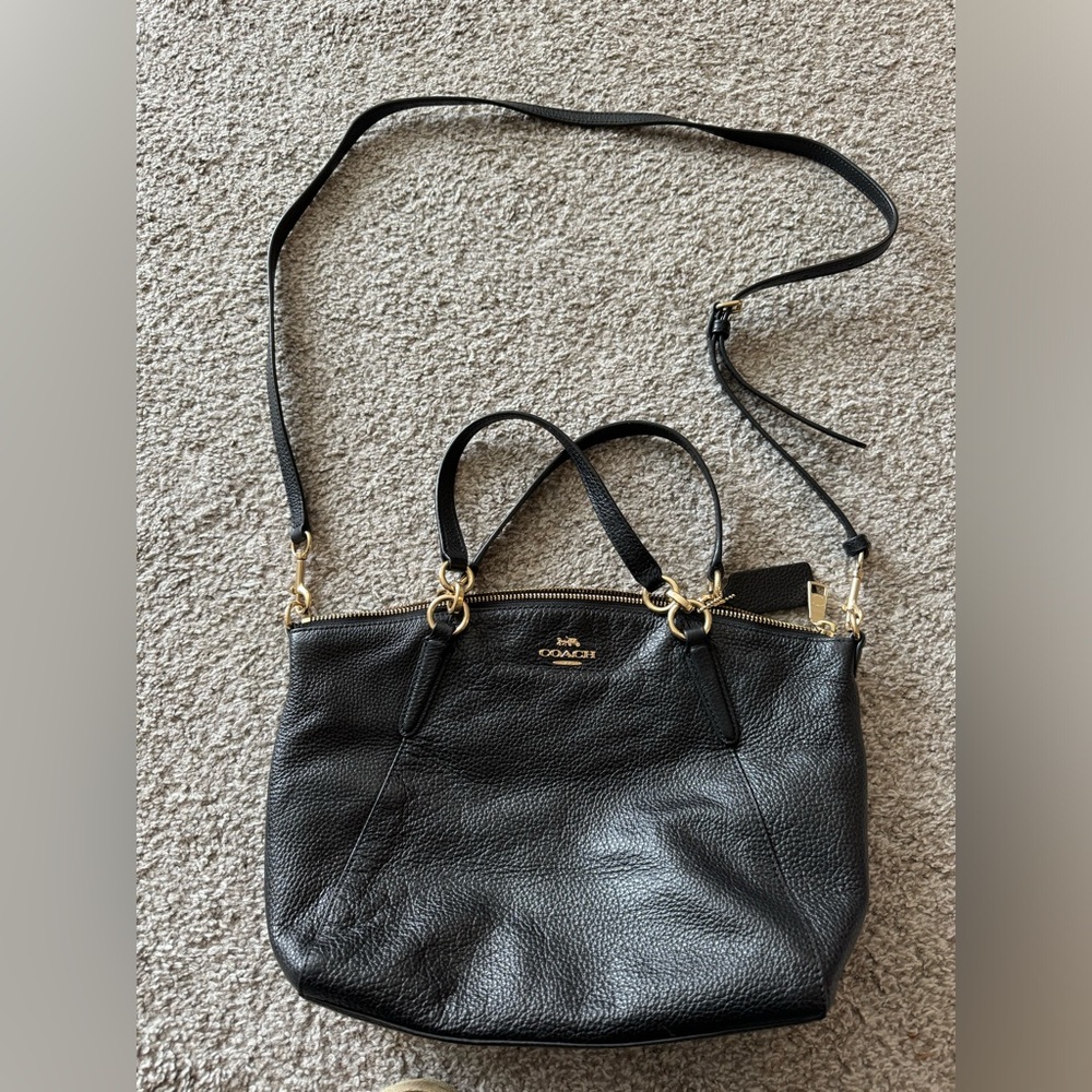 Coach Black Large Crossbody Purse